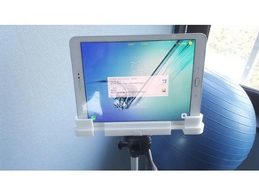 mount android-tablet tripod diy android standı tablet 3d print model - Mito3D