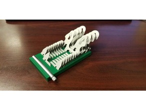 radius gauge holder tool holders boxes 3d print model - Mito3D