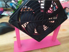 ventilador usb titular l fterhalter fã de lthilfe lfter 3d print model - Mito3D