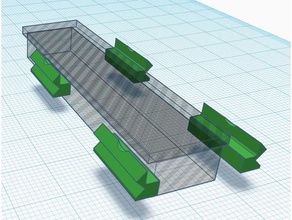 nerf picatinny Halterungen zielfernrohrmontagen - Spielzeug Spiel Zubehör mod 3d print model - Mito3D