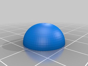 mezza palla altri 3d print model - Mito3D