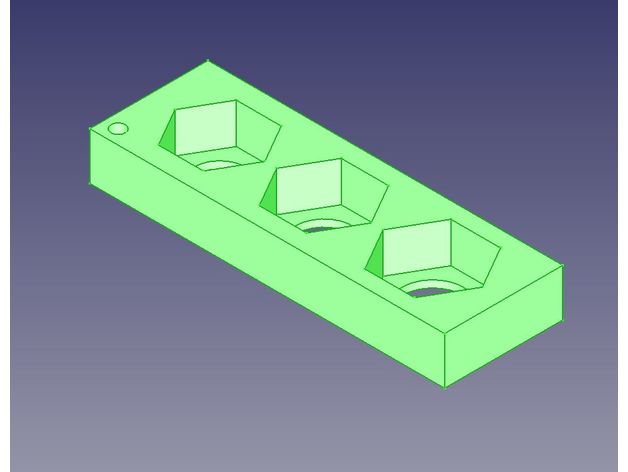 referenz f&uumlr 10 mutter einlege 3d drucken einlegemutter hilfmittel m10 sechskant sechskantmutter tools 3D print model - Mito3D