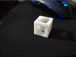 test cube bracket design can use corner 3d printing tests 3d print model - Mito3D