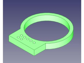 referenz f&uumlr druchmesser 250 bis 260mm 3d impressão drucmesser ringe ferramentas 3d print model - Mito3D