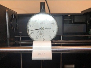 flashforge guider ii dial indicator mount 3d printer accessories 2 3d print model - Mito3D