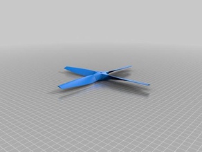 il mio personalizzato parametrico multi-lama propellor generatore rc veicoli 3d print model - Mito3D