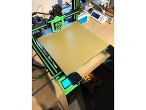 tevo tornado glas cutting board corners 31cmx31cm fr4 plate cable relief 3d printer parts 3d print model - Mito3D