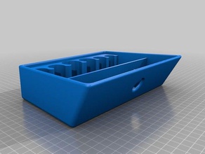 tesla model drawer change holder automotive 3d print model - Mito3D
