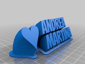 andreamartina office customized 3d print model - Mito3D