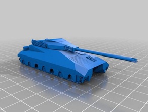 tank büküm 3d baskı stl 3d print model - Mito3D