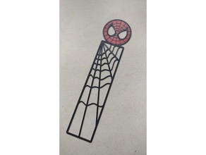 colorised spiderman bookmarks bookmark color dual multi-color multicolor spider-man spiderweb spider man spidey two 3d print model - Mito3D