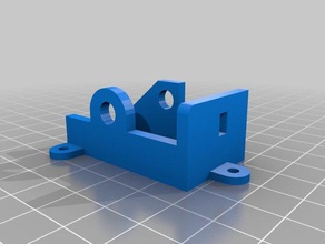 geared motor mount remixed robotics 3d print model - Mito3D