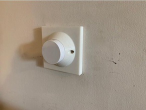 ikea tradfri dimmer cover uk light switches 3d print model - Mito3D