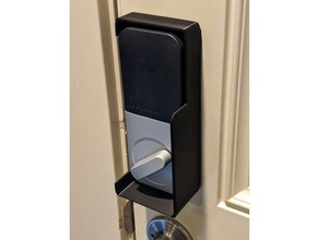 lockitron anti-sabotaje de la campana los hogares perno puerta seguridad en el hogar 3d print model - Mito3D