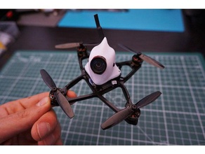 calimero hd rc araç caddx kaplumbağa v2 drone gerçek çerçeve yarışçı kabab mikro İHA quadcopter küçük bir çığlık kürdan 3d print model - Mito3D
