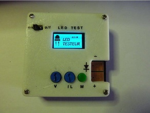 arduino led testeur de l'électronique composant testeur electronique multimetre 3d print model - Mito3D