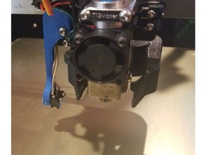 montaje de micro interruptor z-sonda 3d la impresora partes railcore2 3d print model - Mito3D