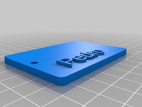 mi personalizados anti-spam-llavero personalizado 3d print model - Mito3D