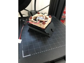 dobot mooz fan upgrade cnc laser 3d printer parts air cooling internal modification 3d print model - Mito3D