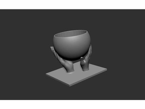 handsbowl mumluk 3d baskı 3d print model - Mito3D