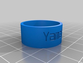 yamaha anillo personalizado 3d print model - Mito3D