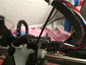 prusa laser sensor holder marlin 20 3d printer accessories 3d print model - Mito3D