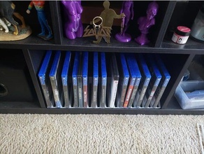 ps4 game rack video games console organization organizer playstation shelf sony 3d print model - Mito3D