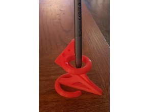 ori-ispirato la penna stilo 3d print model - Mito3D