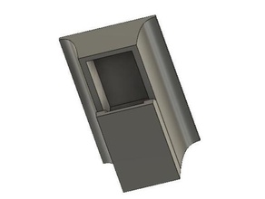 fpm10a dy50 fingerprint sensor housing wall mount electronics box 3d print model - Mito3D