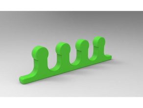 utilidad de la pintura las uñas los pies accesorios pie 3d print model - Mito3D