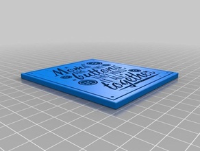 mums plaque custom mothers day quote 3d print model - Mito3D