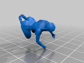 Sonne Göttin Knien Skulpturen 3d print model - Mito3D