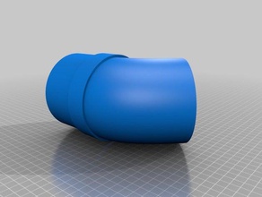 cestino separatore di polveri in ingresso strumenti 3d print model - Mito3D
