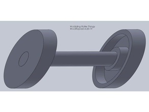 rolling sphéroïde vacillant truc mécanique jouets 3d print model - Mito3D