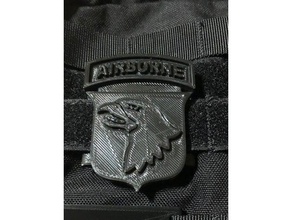 101st airborne patch molle accessories system screaming eagle 3d print model - Mito3D