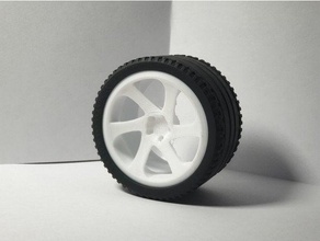 3sdm 006 looking rims automotive cars rc toy 3d print model - Mito3D