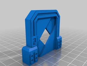 imparatorluk saldırı kapılar geliştirilmiş oyunlar star wars 3d print model - Mito3D