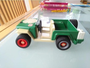 playmobil radnabe mozzo della ruota 3d la stampa auto giocattolo 3d print model - Mito3D