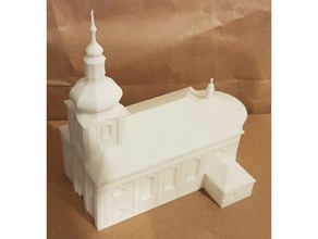 st bartholomews church libcice nad vltavou katolick&yacute kostel sv bartolomje Gebäude Strukturen 3d print model - Mito3D