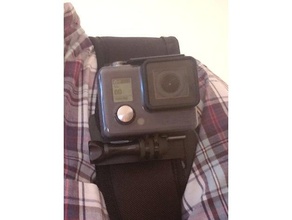 sırt çantası fotoğraf ve video mount m5 somun spor açık havada 3d print model - Mito3D