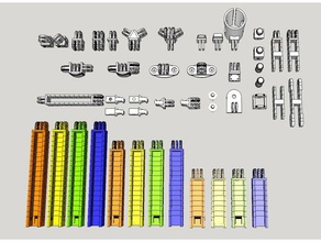 dnx sistema de montagem ferramenta os titulares caixas 3d print model - Mito3D