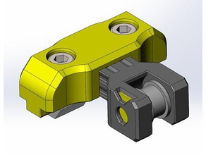 belt tensioner 3030 frame 3d printer parts prusa i3 y-axis 3d print model - Mito3D