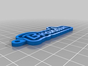 brandon customized 3d print model - Mito3D