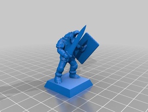 hip&oacutetido enfurecido Spiele dnd Miniatur erdd rpg voldor 3d print model - Mito3D