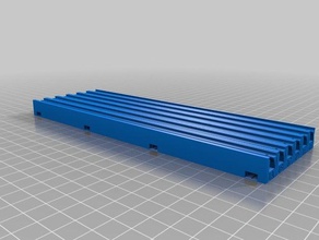 my customized openpnp parametric tape feeder 200mm 8x6 machine tools 3d print model - Mito3D