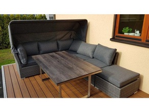 lounge-set connectorclip outdoor Garten 3d print model - Mito3D