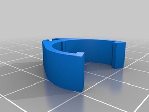 t5 klip akvaryum reflektör Evcil Hayvanlar 3d print model - Mito3D