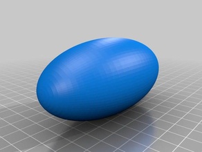 oval Kunst 3d print model - Mito3D