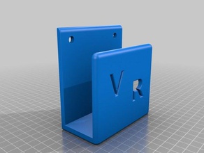 ps4 vr wall mount video games 3d print model - Mito3D