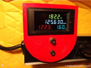 ac power meter addition strip diy 3d print model - Mito3D